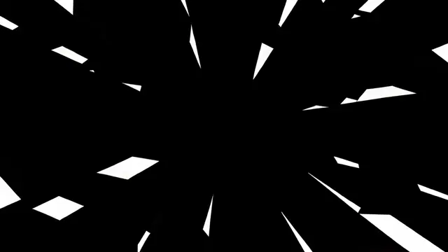 2D VFX Impact Burst with Sharp White Energy Crack