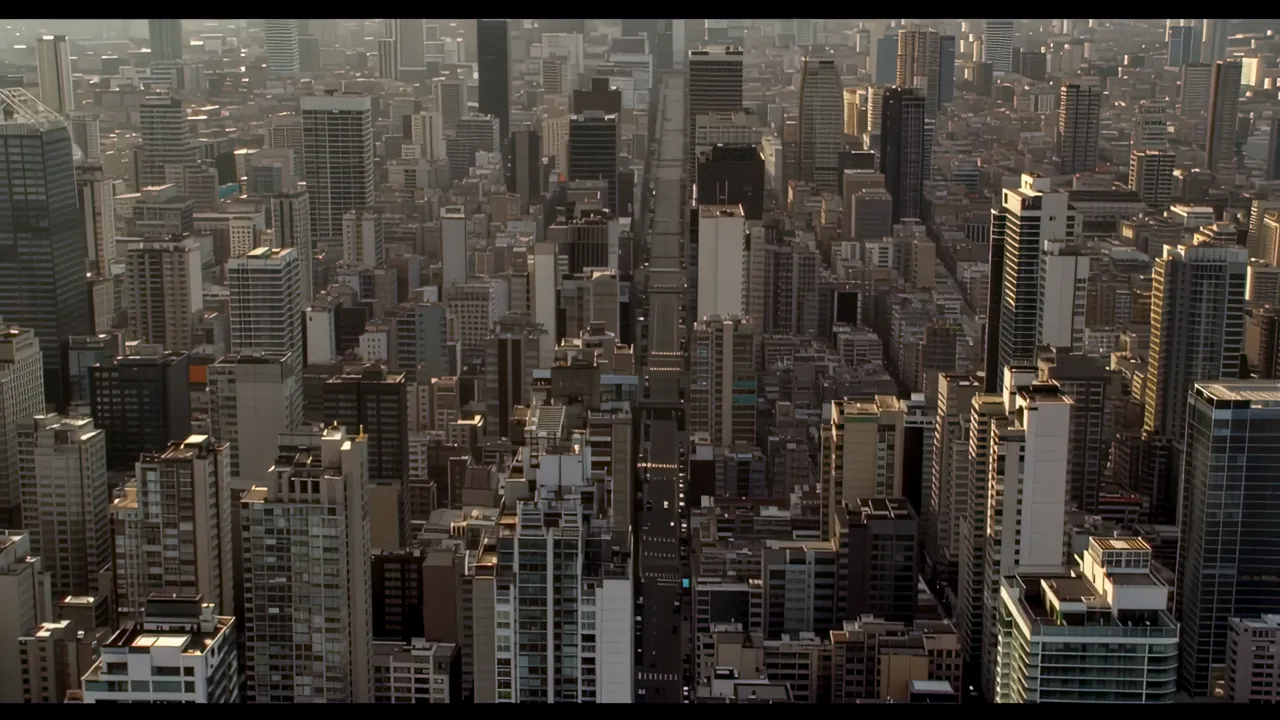 Aerial View of Tokyo's Shinjuku District with High-Rise Towers