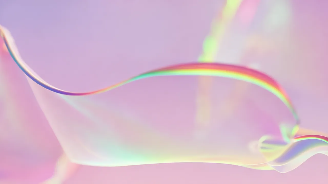 Amorphous Translucent Shapes with Prismatic Edges