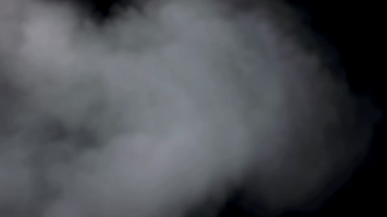 Atmospheric Ground Haze Expanding Horizontally