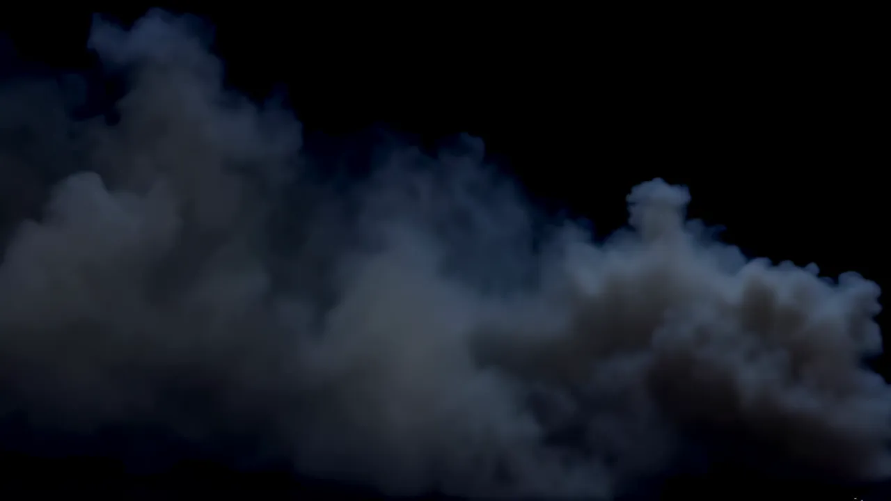 Atmospheric Ground Haze Expanding Horizontally