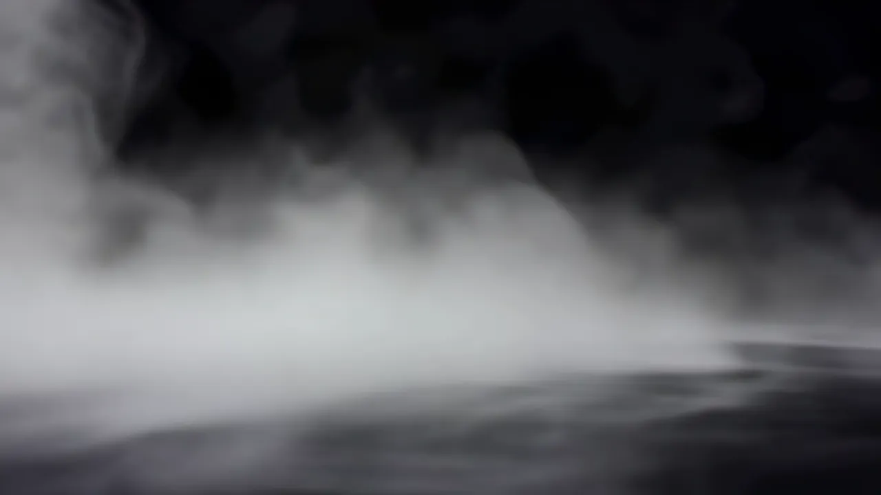 Atmospheric Ground Haze Expanding Horizontally
