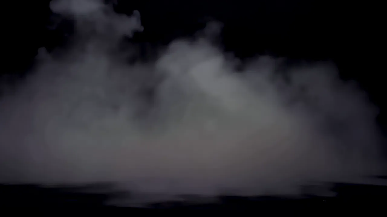 Atmospheric Ground Haze Expanding Horizontally