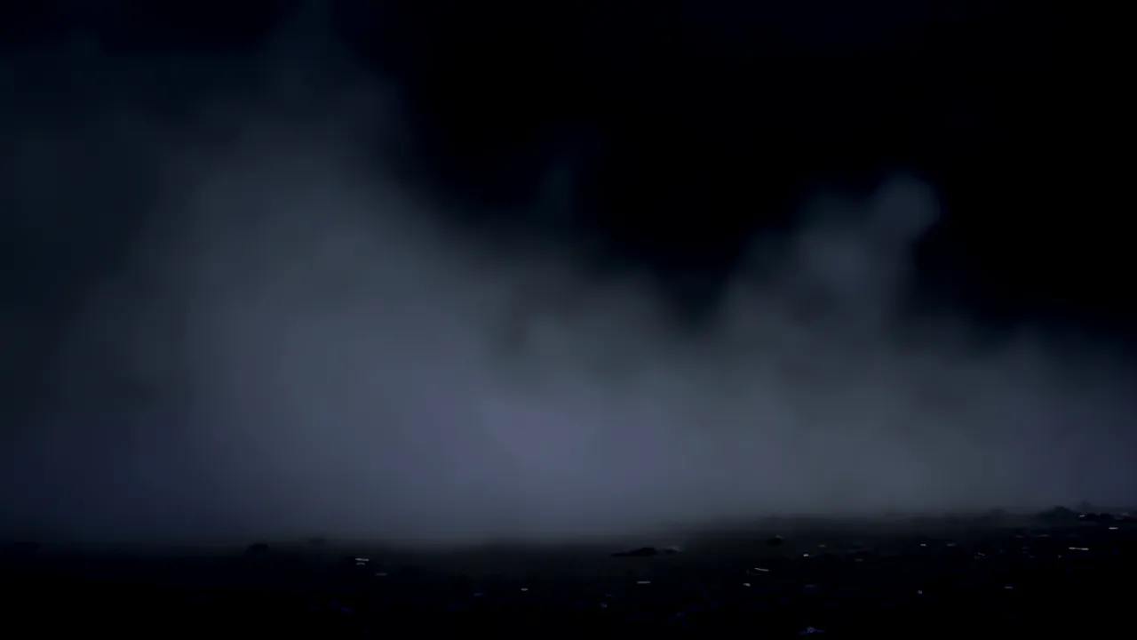 Atmospheric Haze Expanding Across the Frame