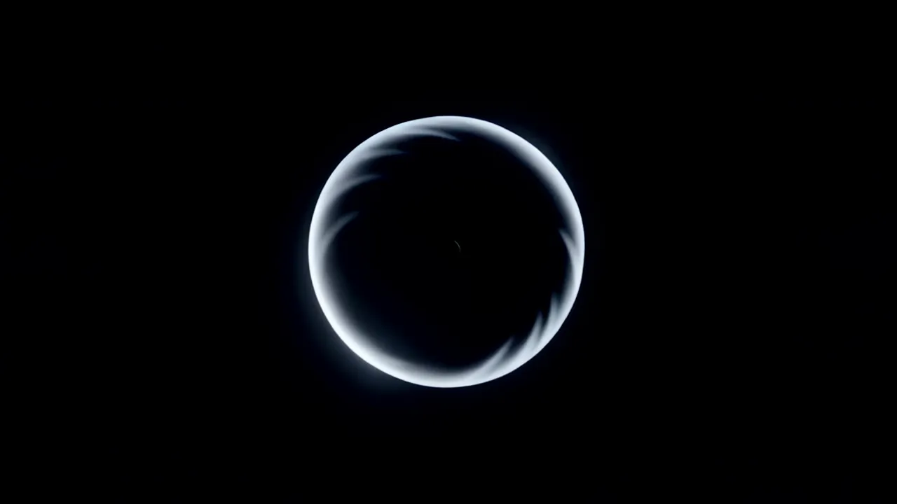 Close-Up of Shockwave Ring with Glowing Edge