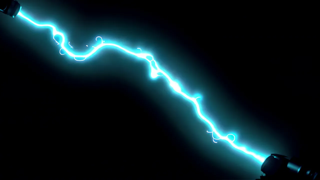 Continuous Electrical Arc Flickering and Pulsing Channel
