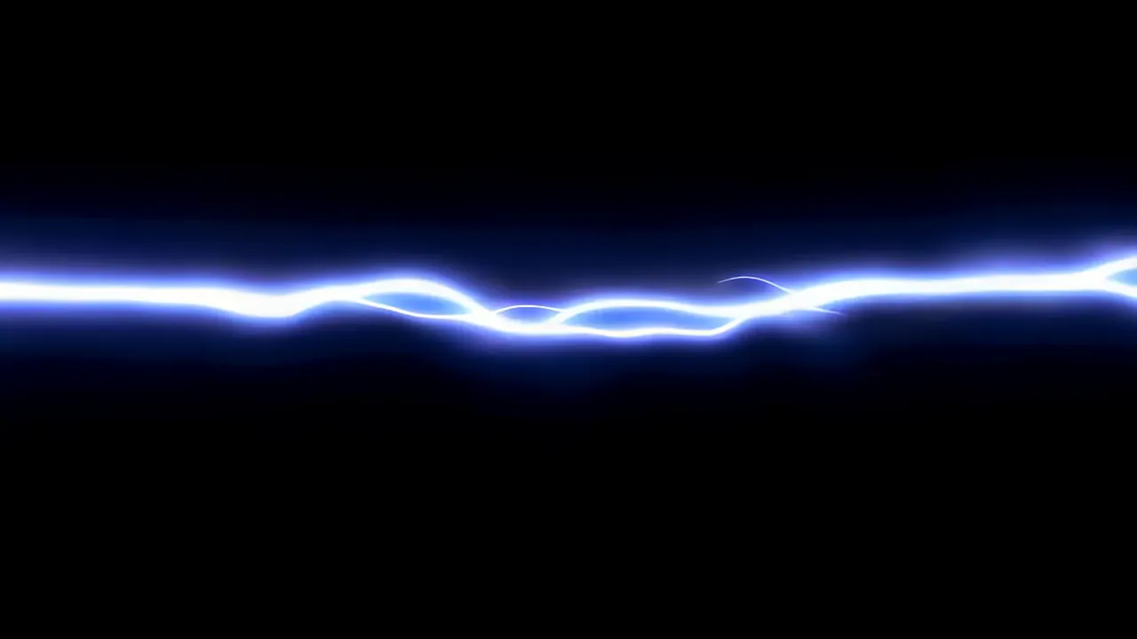 Continuous Plasma Arc Crossing Frame Slowly