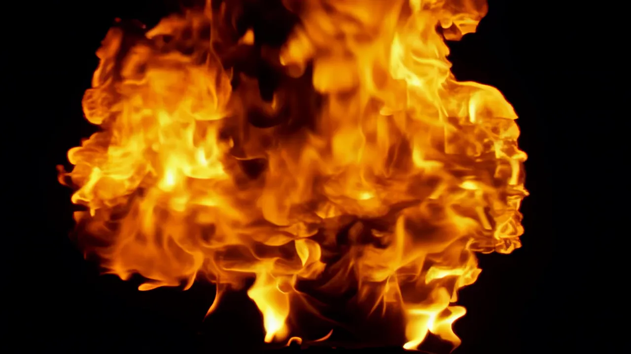 Dynamic Fire Spreading in All Directions
