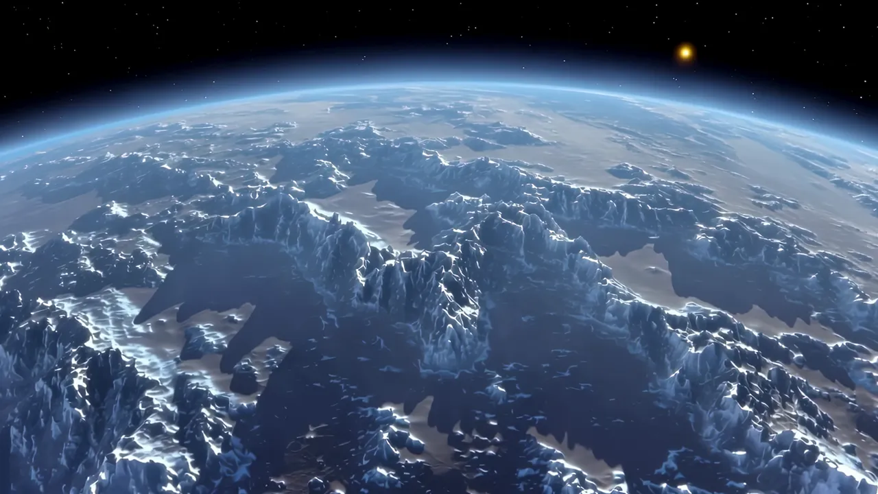Earth's Atmosphere from Orbit with Luminous Edge