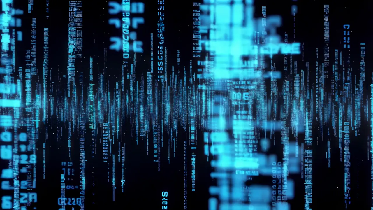 Endless Flow of Luminous Blue Data and Code