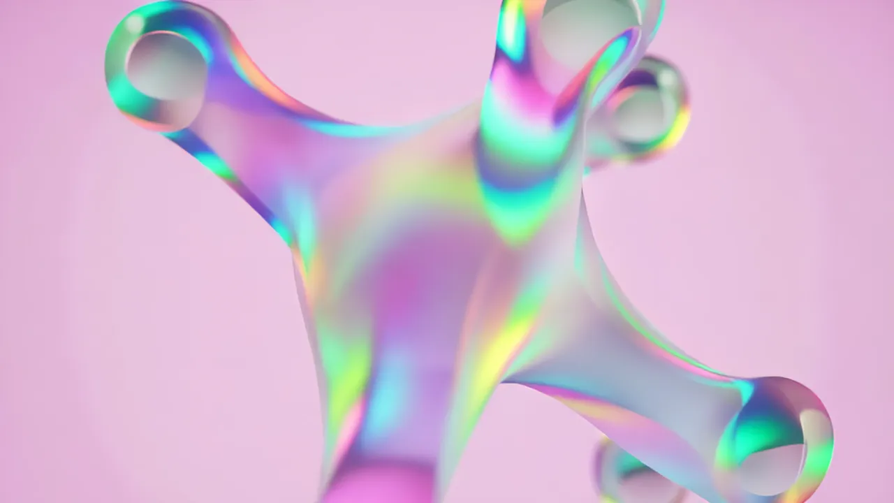 Evolving Organic Forms with Rainbow Edges
