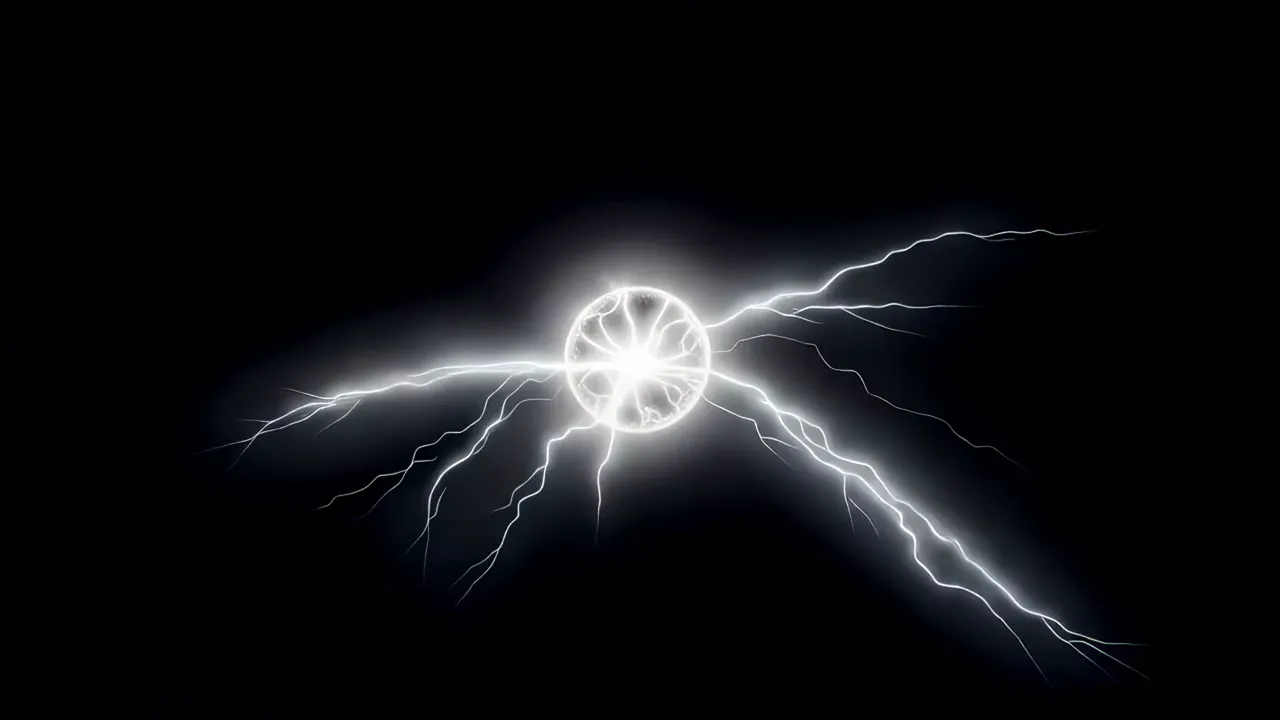 Expanding Plasma Sphere with Electric Tendrils