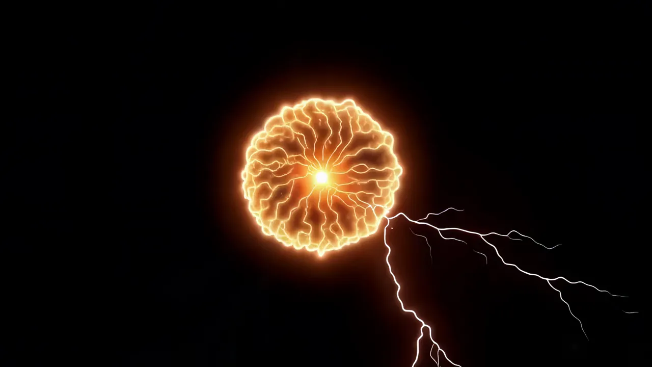 Expanding Pulsing Ball of Electrical Plasma
