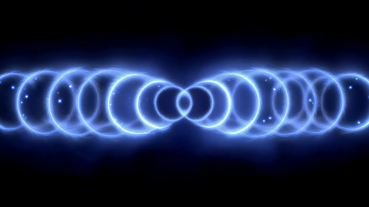 Expanding Sonic Boom Shockwave Cone Visualization