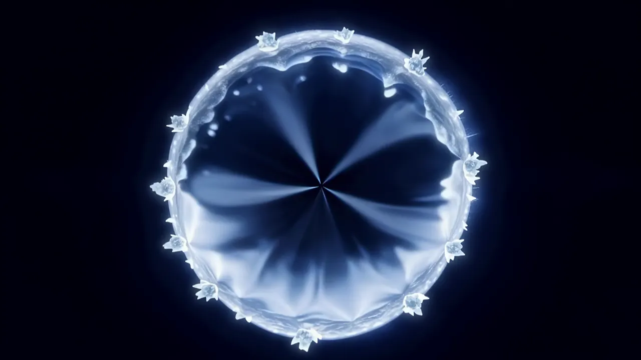 Expanding Sonic Boom Shockwave Cone Visualization