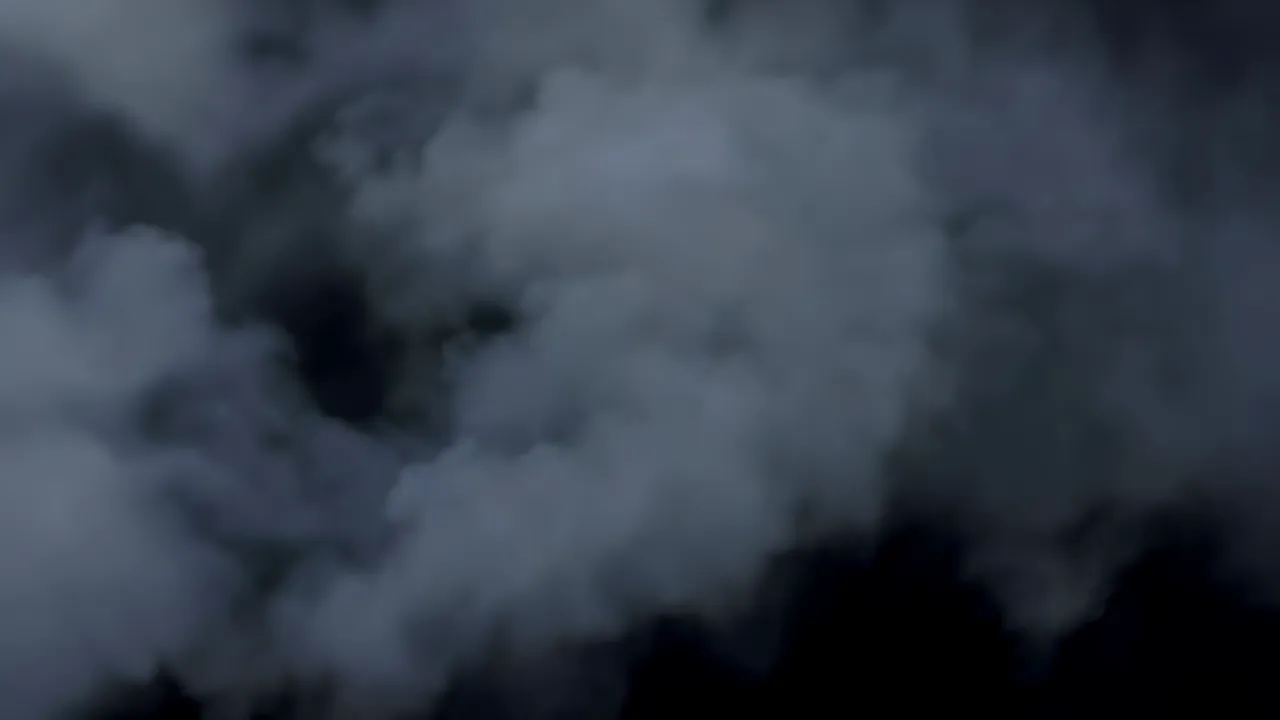 Heavy Atmospheric Smoke Filling the Frame Wide Cloud
