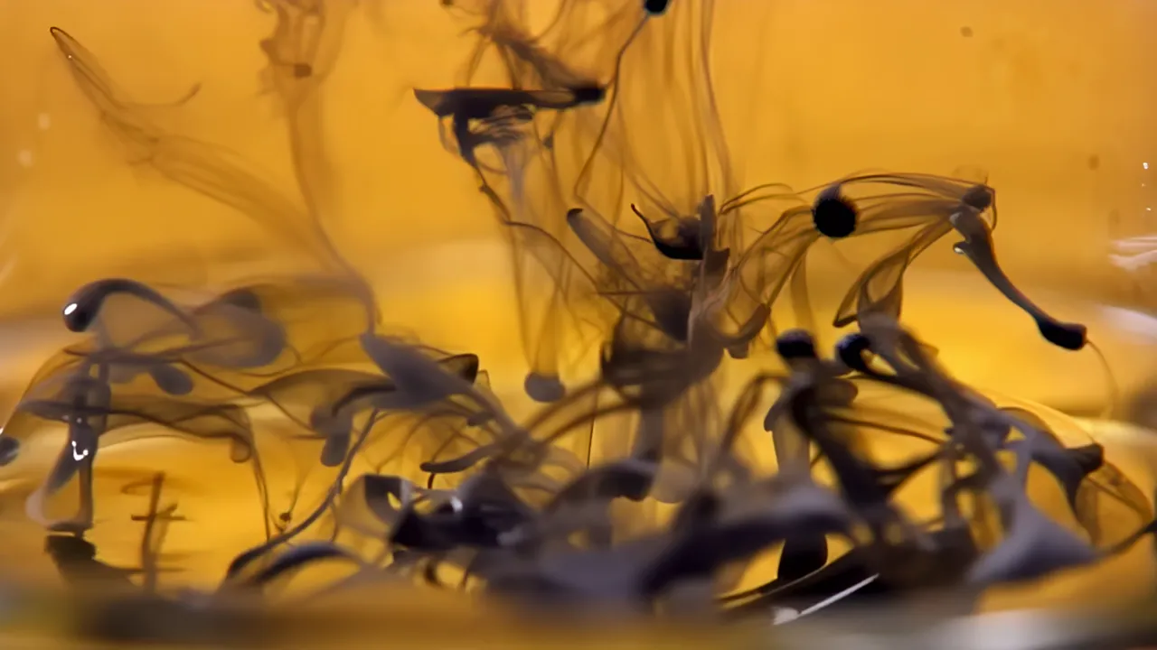 Ink Drop Spreading in Clear Water