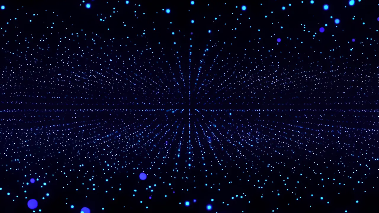 Interconnected Light Points in a Vast Dark Field