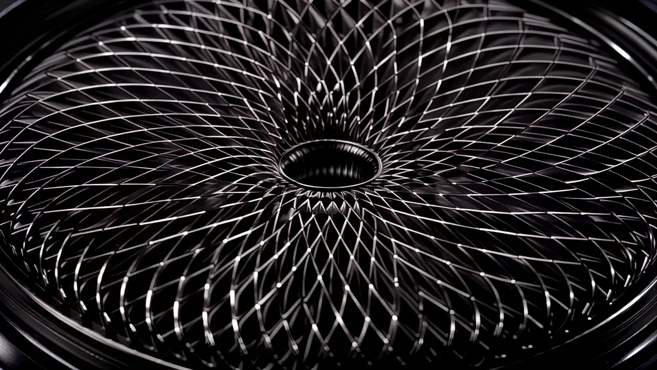 Intricate Flowing Lines in Gentle S-Curve Patterns