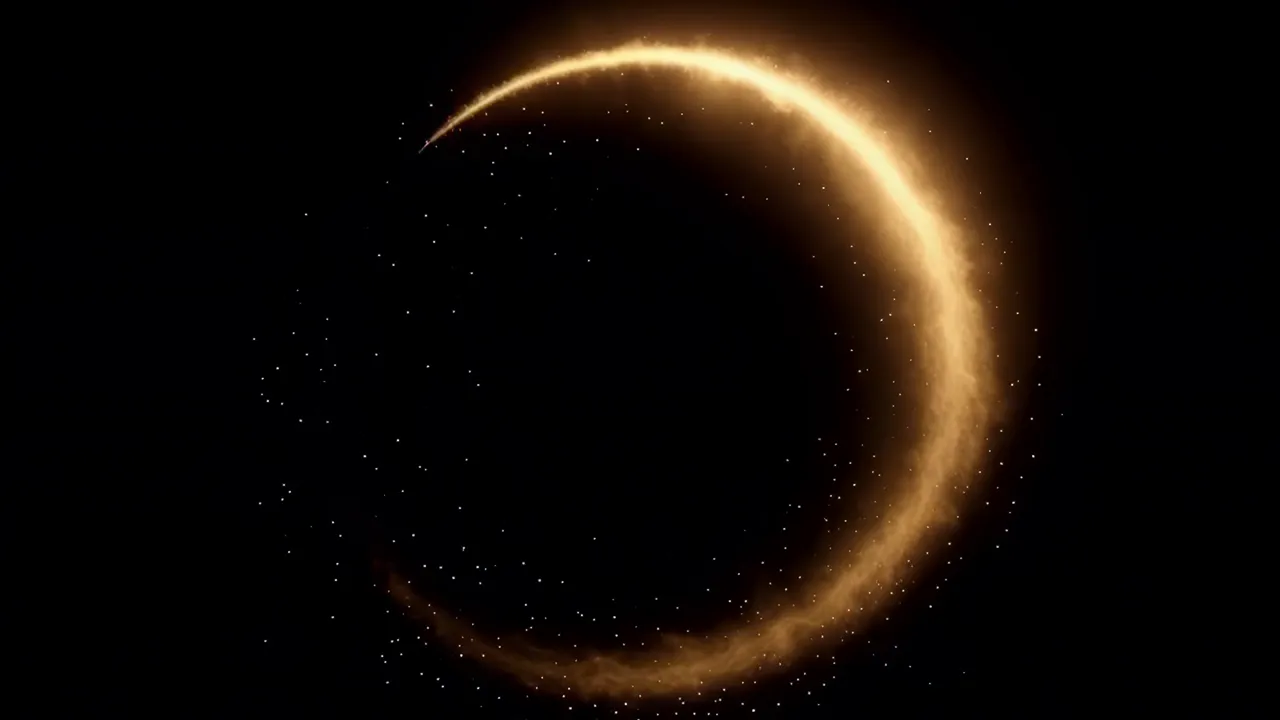 Massive Shockwave Ring Expanding Across the Frame