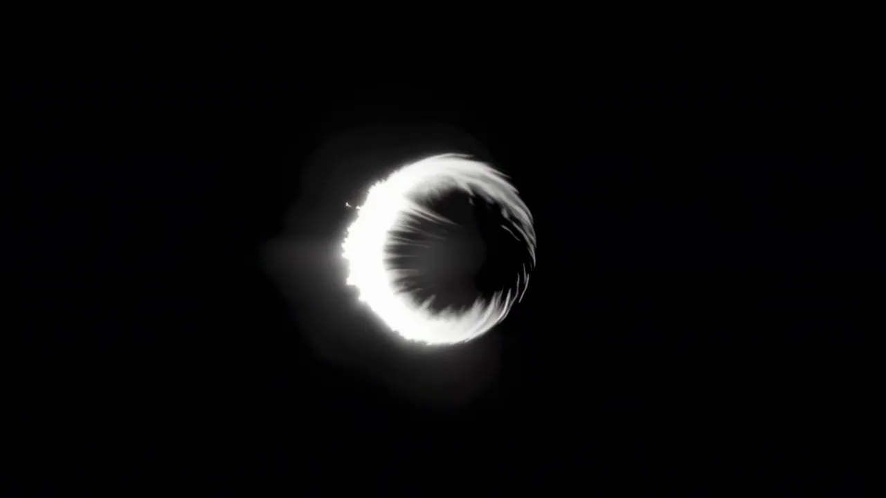 Massive Shockwave Ring Expanding Across the Frame