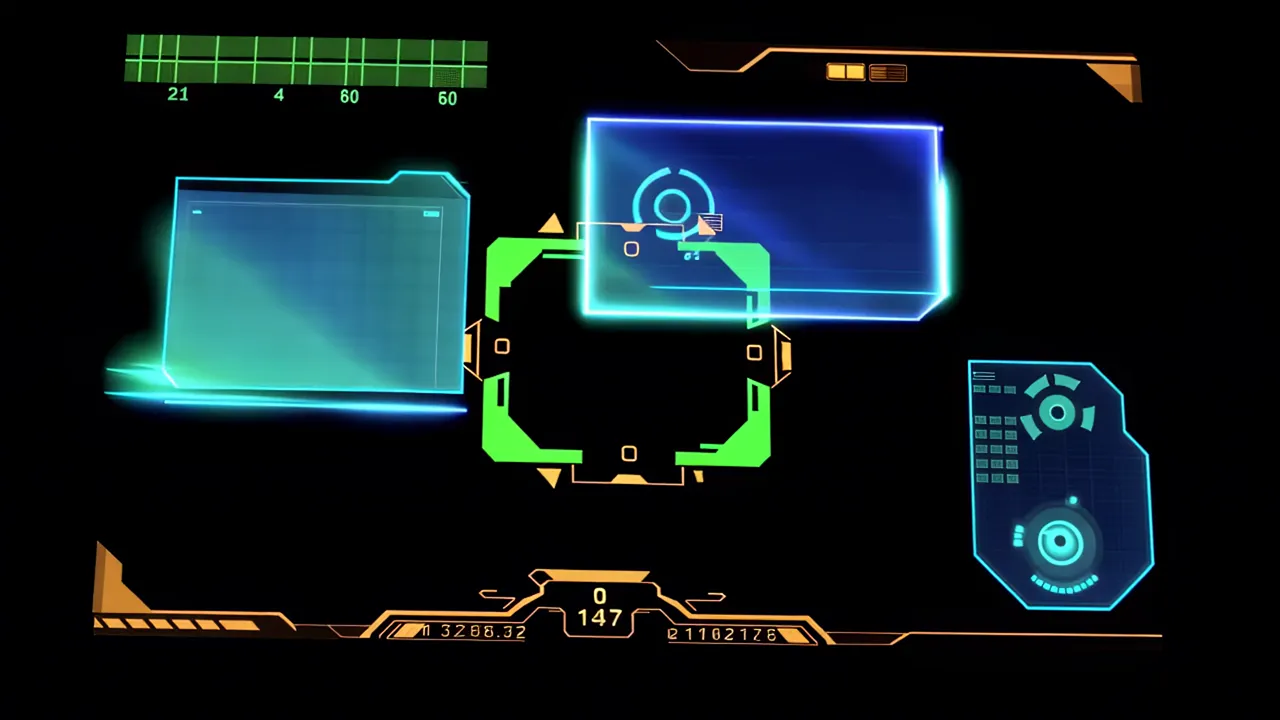 Military Tactical Overlay with Range Finder and Target Designation