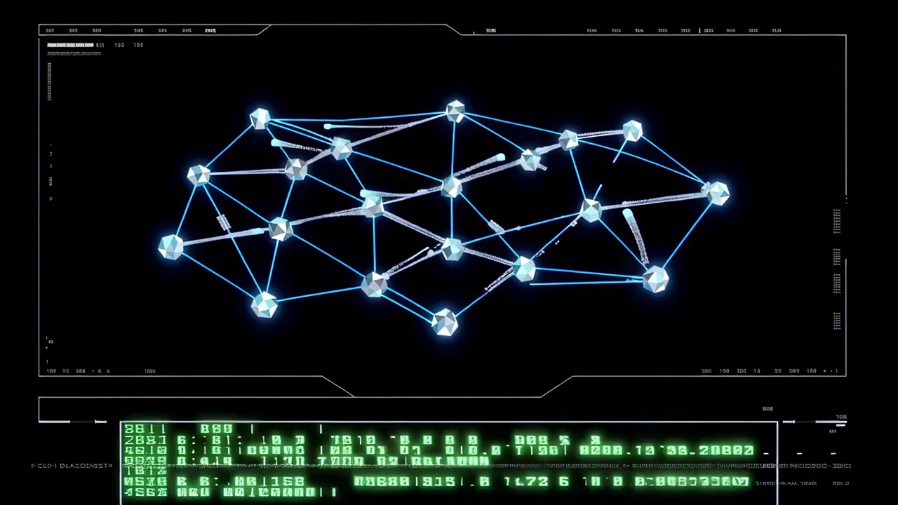 Network Topology Visualization with Data Flow Indicators