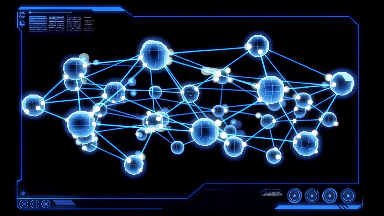 Network Topology Visualization with Data Flow Indicators