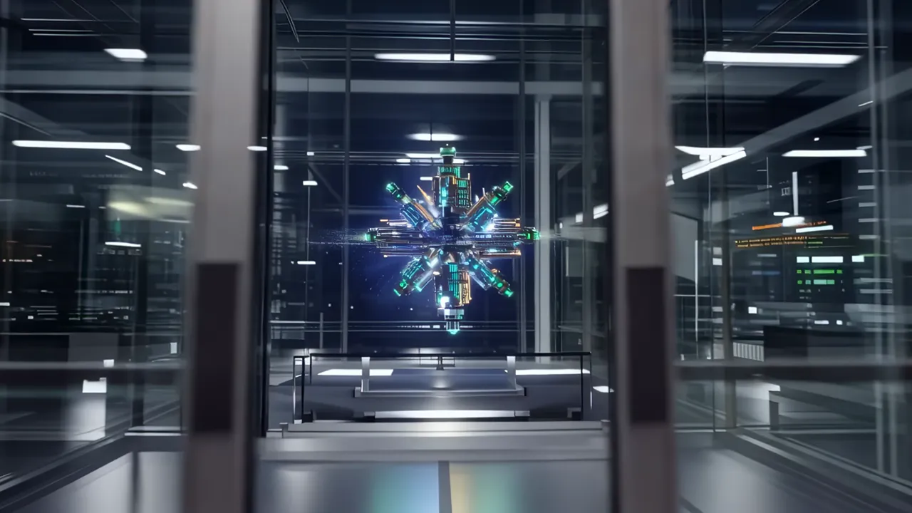 Quantum Processor Core with Energy Fluctuations in Facility