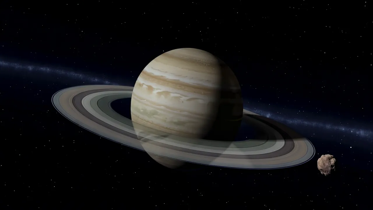 Stunning Image of Saturn with Its Iconic Rings