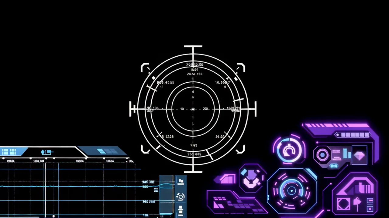 Tactical Targeting Reticle with Range Finder Data