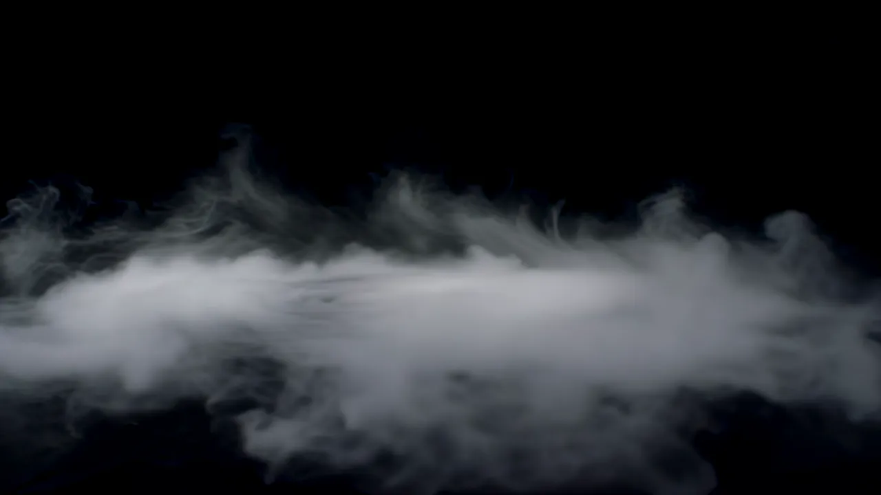 Thick Low-Lying Fog Spreading Horizontally