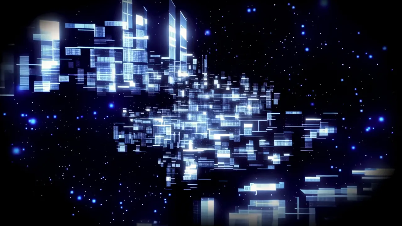 Translucent Blue Light Layers and Data Planes