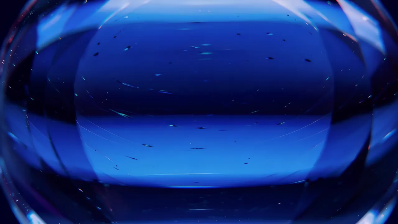 Vivid Orange Padparadscha Sapphire Close-Up Footage