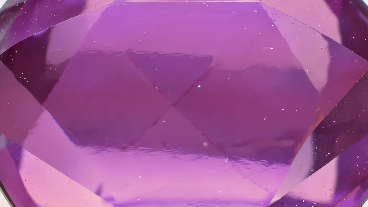 Vivid Orange Padparadscha Sapphire Filling the Frame