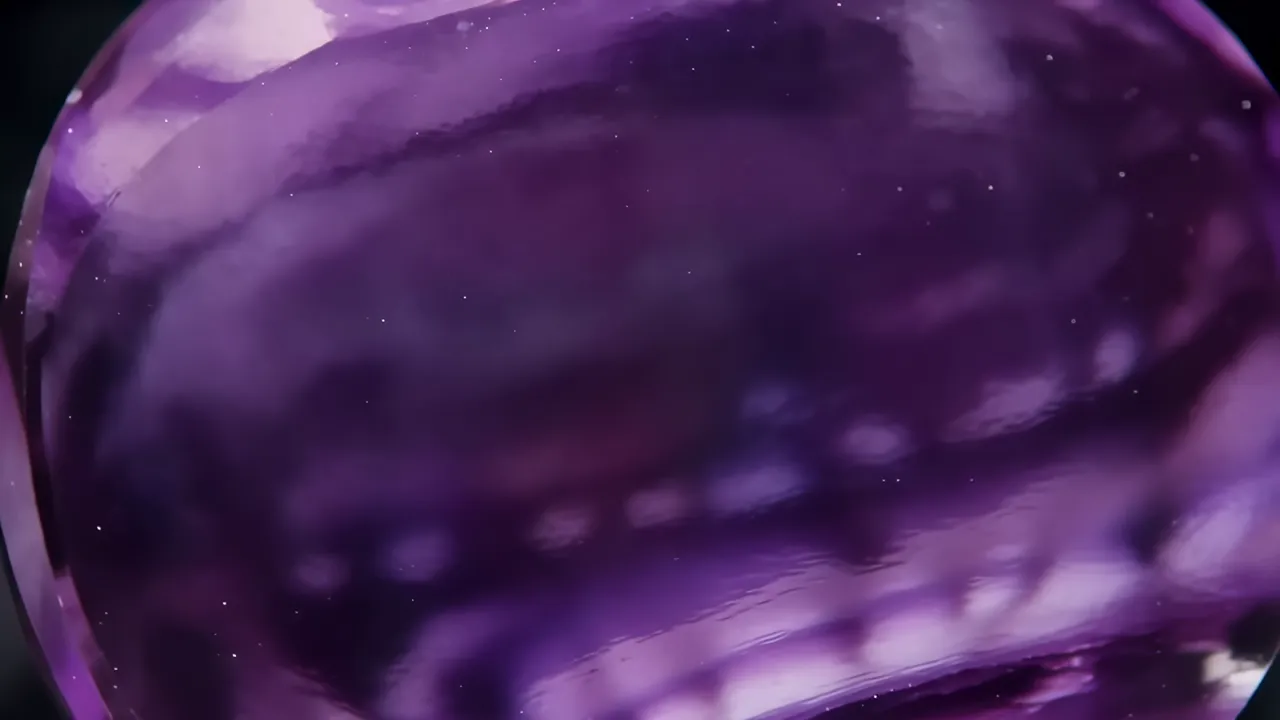 Vivid Red Ruby Crystal with Dense Silk Inclusions