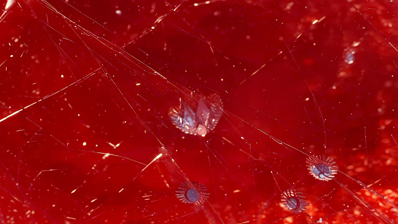 Vivid Red Ruby Crystal with Silk Inclusions Close-Up